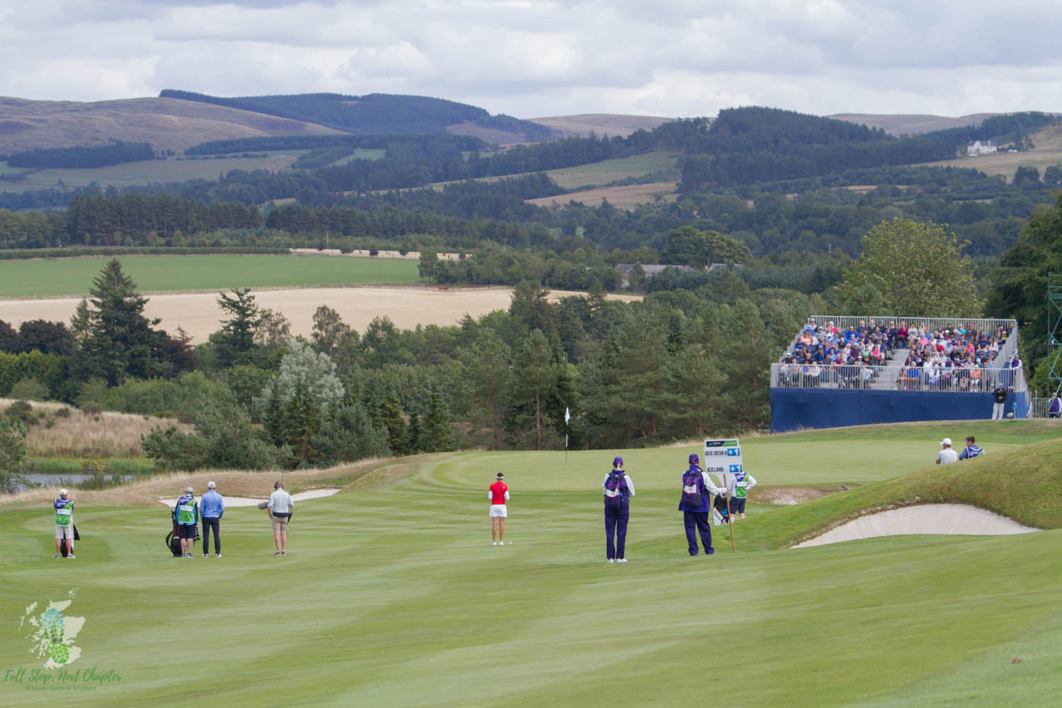 European Championships 2018. Gleneagles golf course