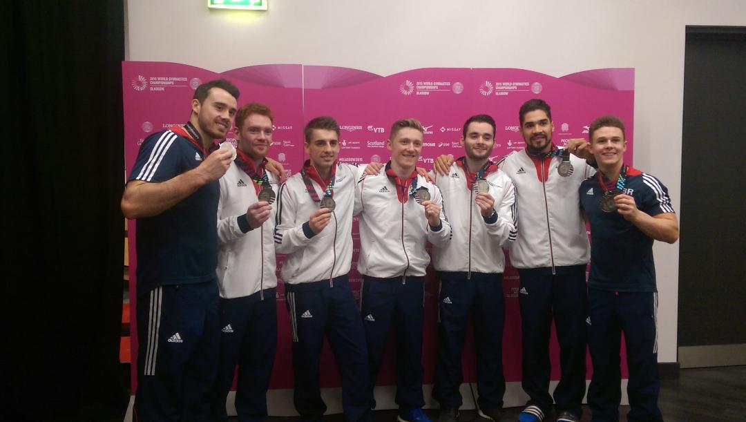 GB Mens gymnastic team 2018