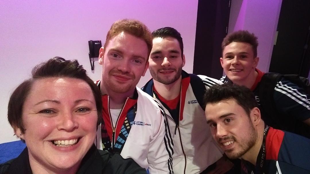 Volunteering at the World gymnastics championships 2018 in Glasgow