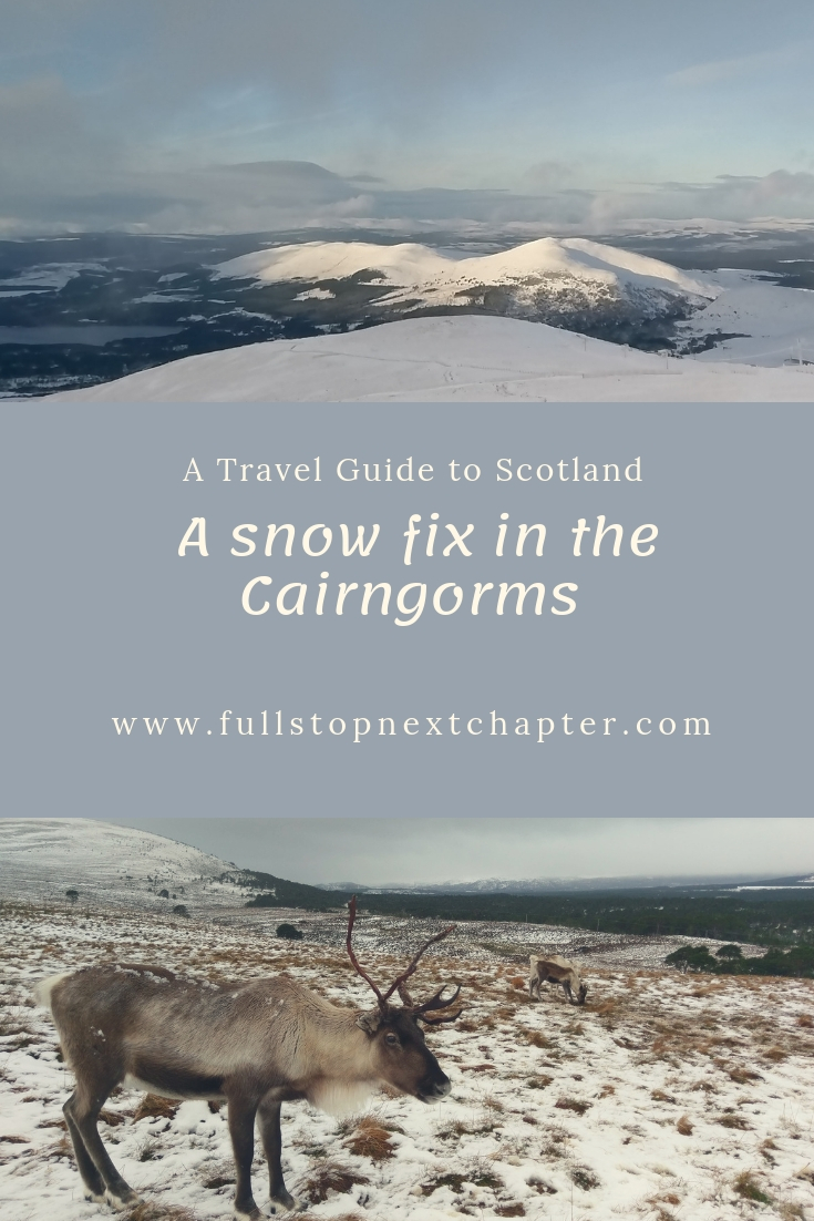 Pin for later - A snow fix in the Cainrgorms