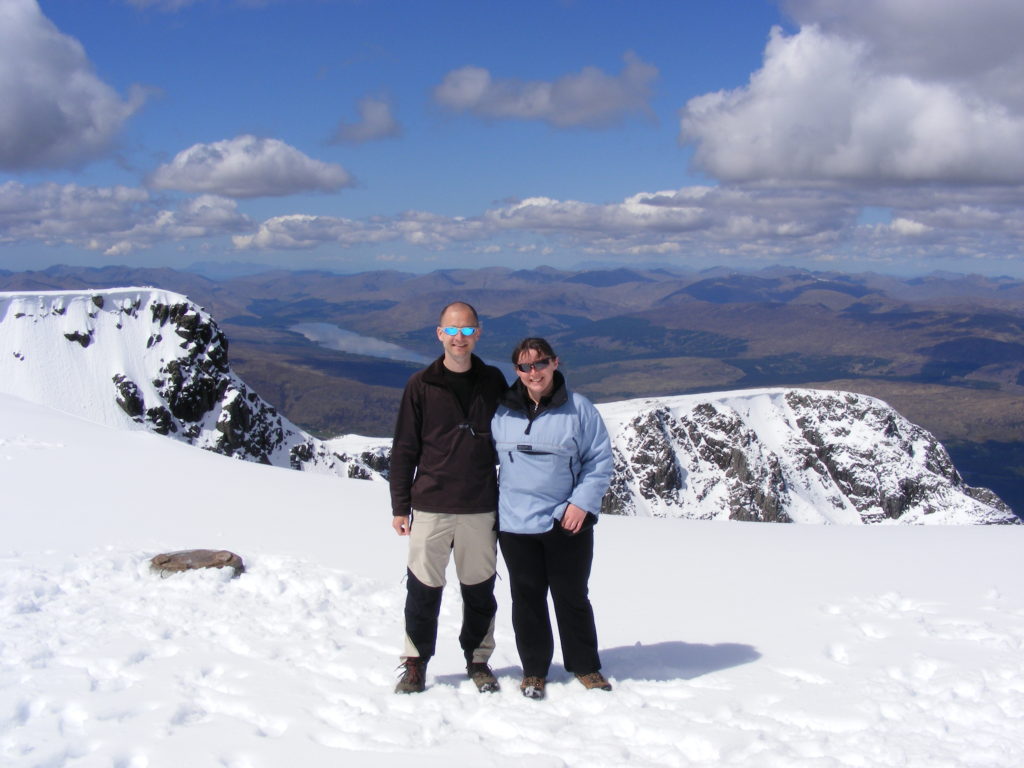 Ben Nevis in the snow