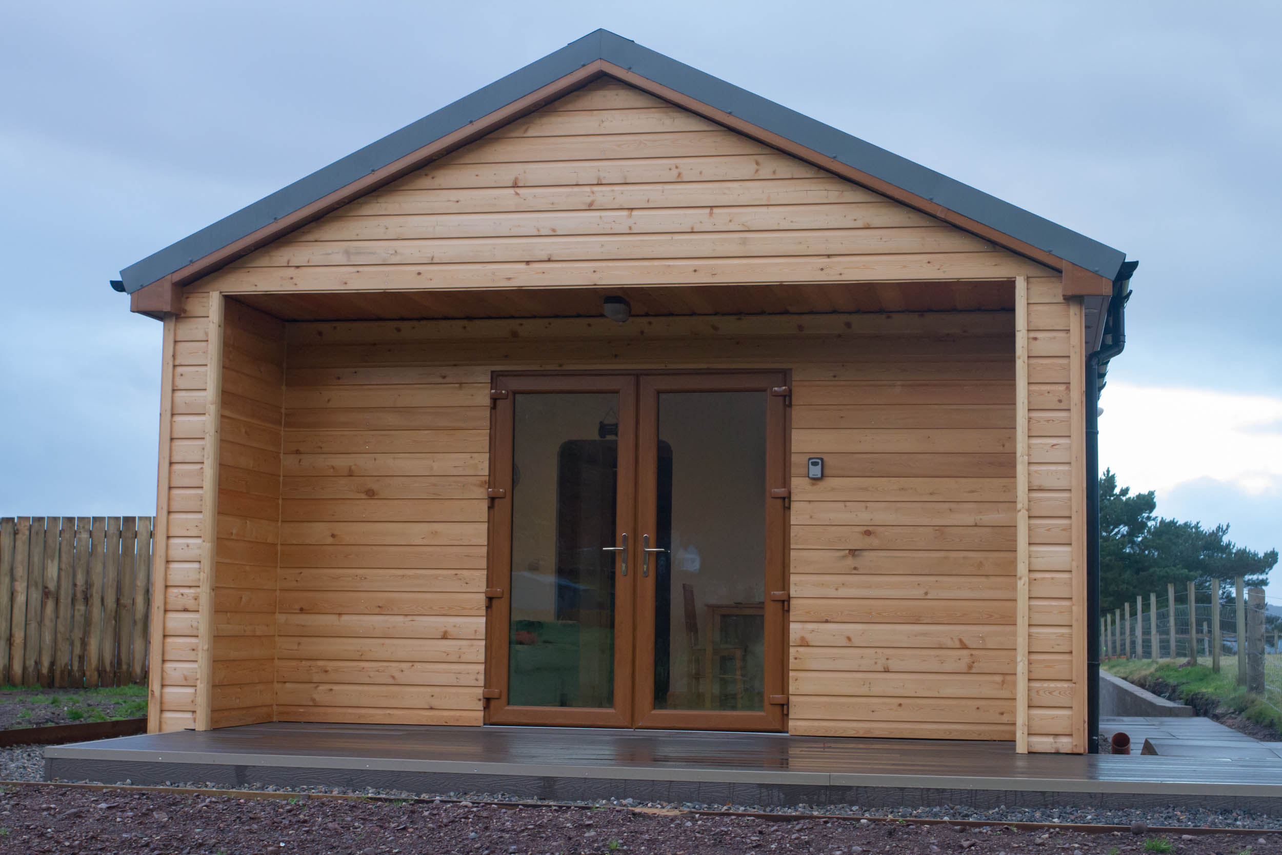 The Cabin at Treetops, Shieldaig. Self Catering Accommodation 