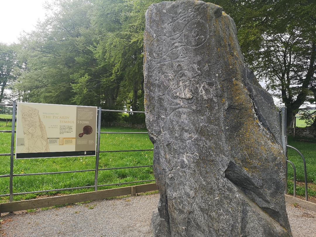 Picardy Stone. A Pictish Stone in Aberdeenshire 