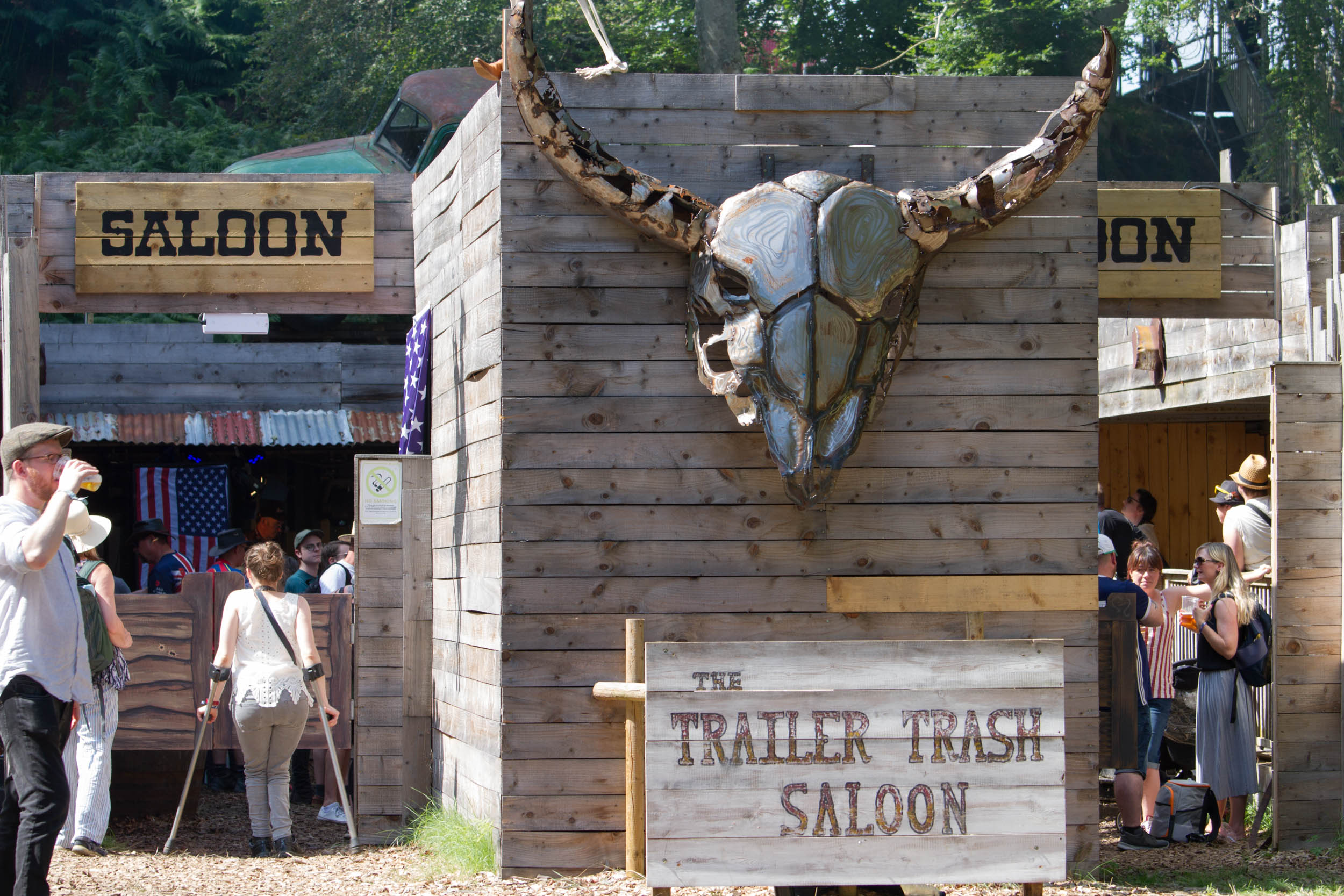 Trailer Trash Saloon at Belladrum