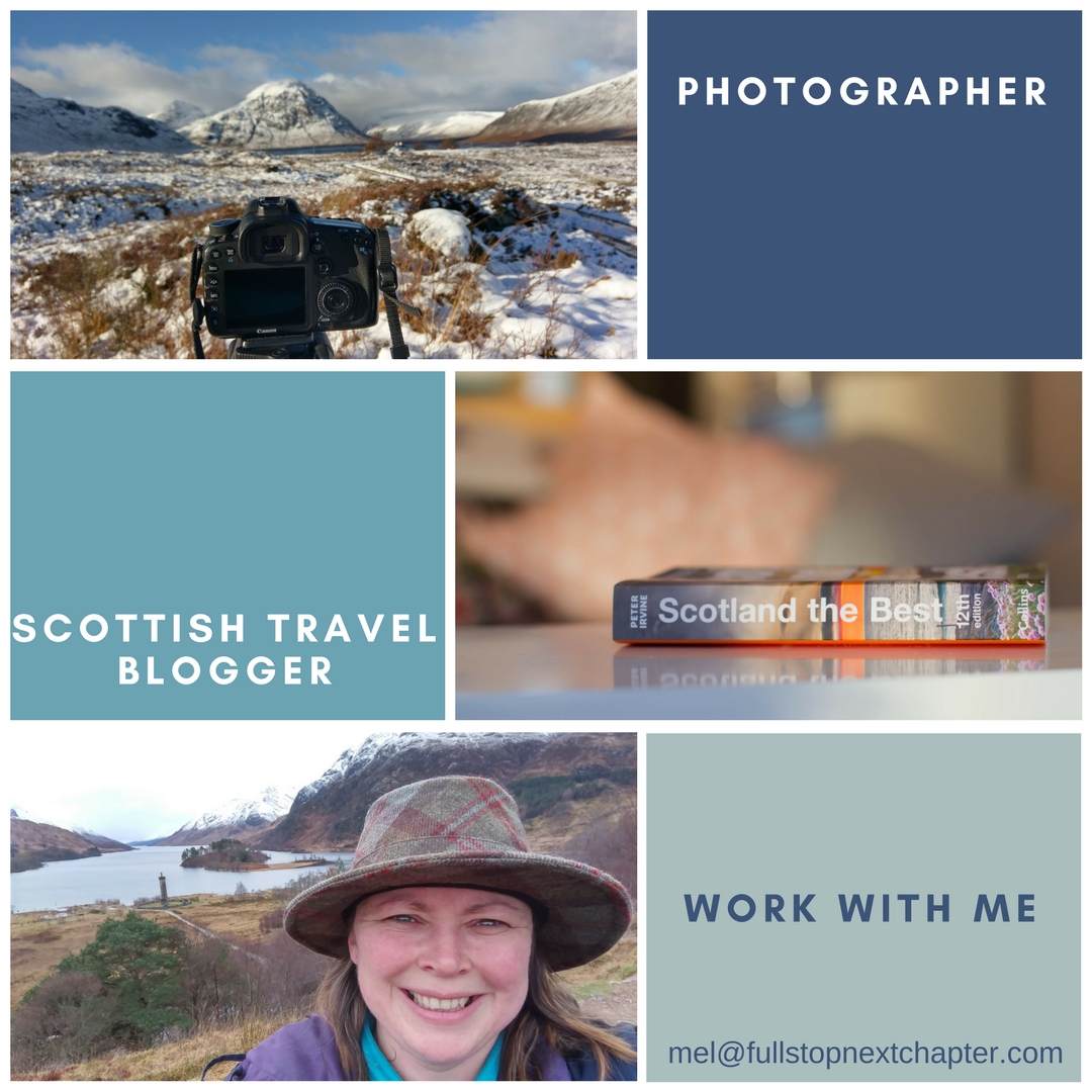 Scottish Travel blogger - work with me