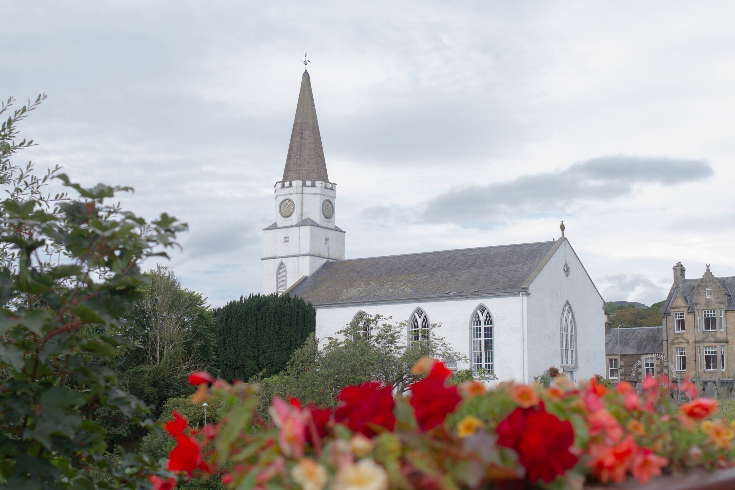 Comrie church, Perthshire