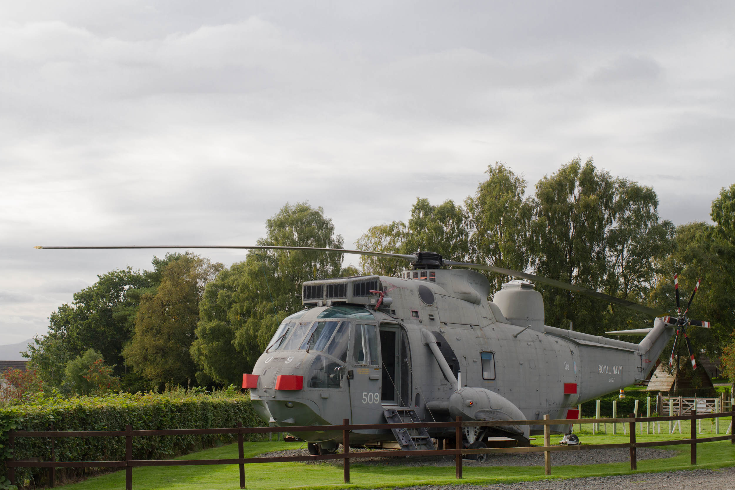 Seaking Helicopter glamping, Heart 200, Scotland