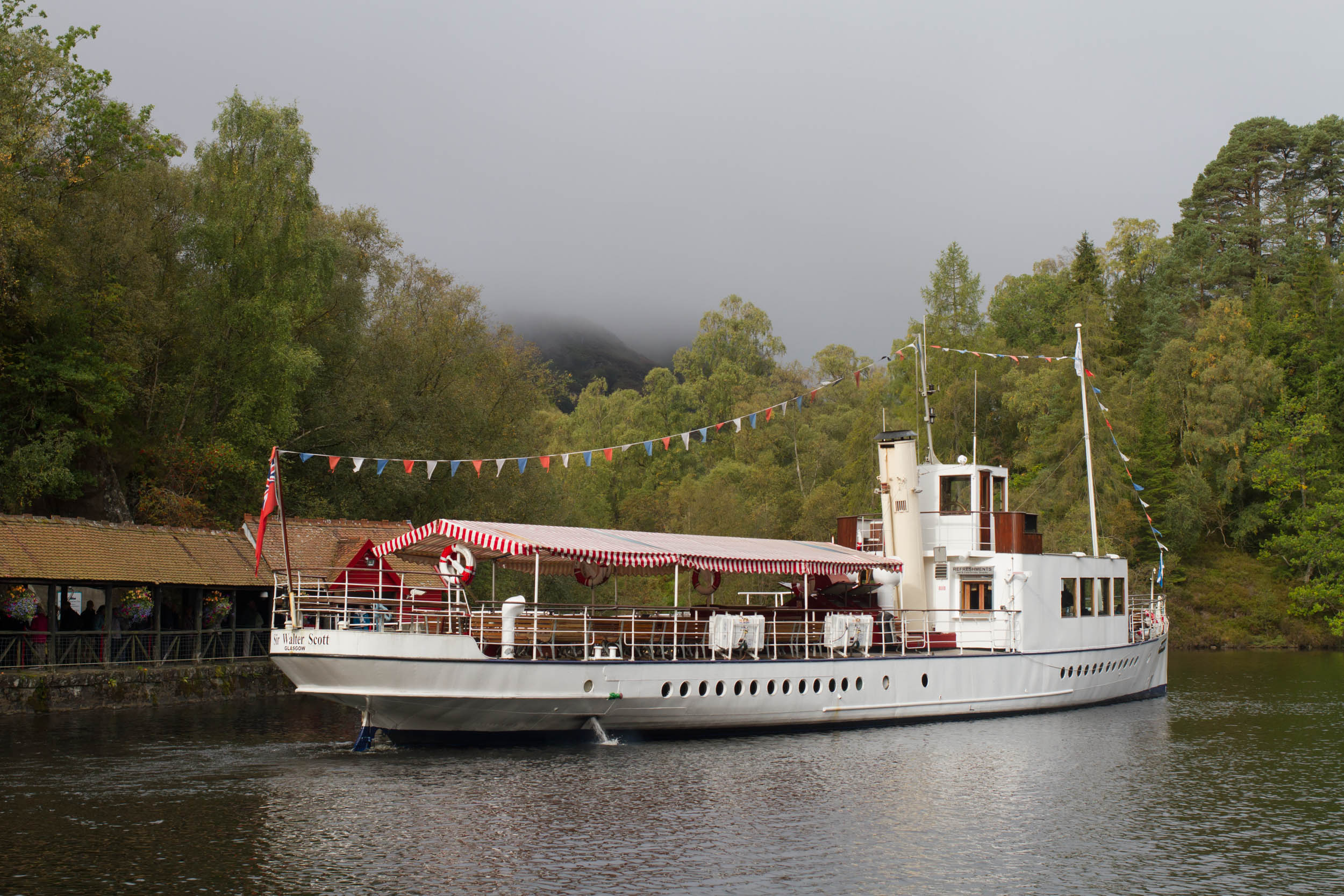 Steamship Sir Walter Scott, Loch Katrine, Heart 200