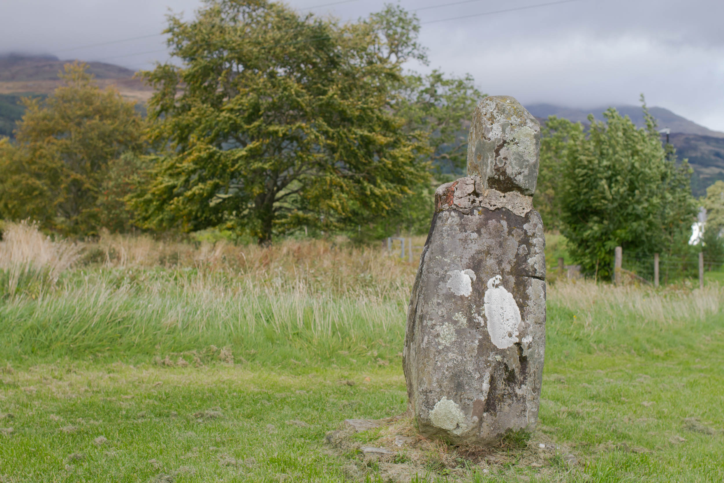 Fingals Stone, Killin. Heart200, Scotland 