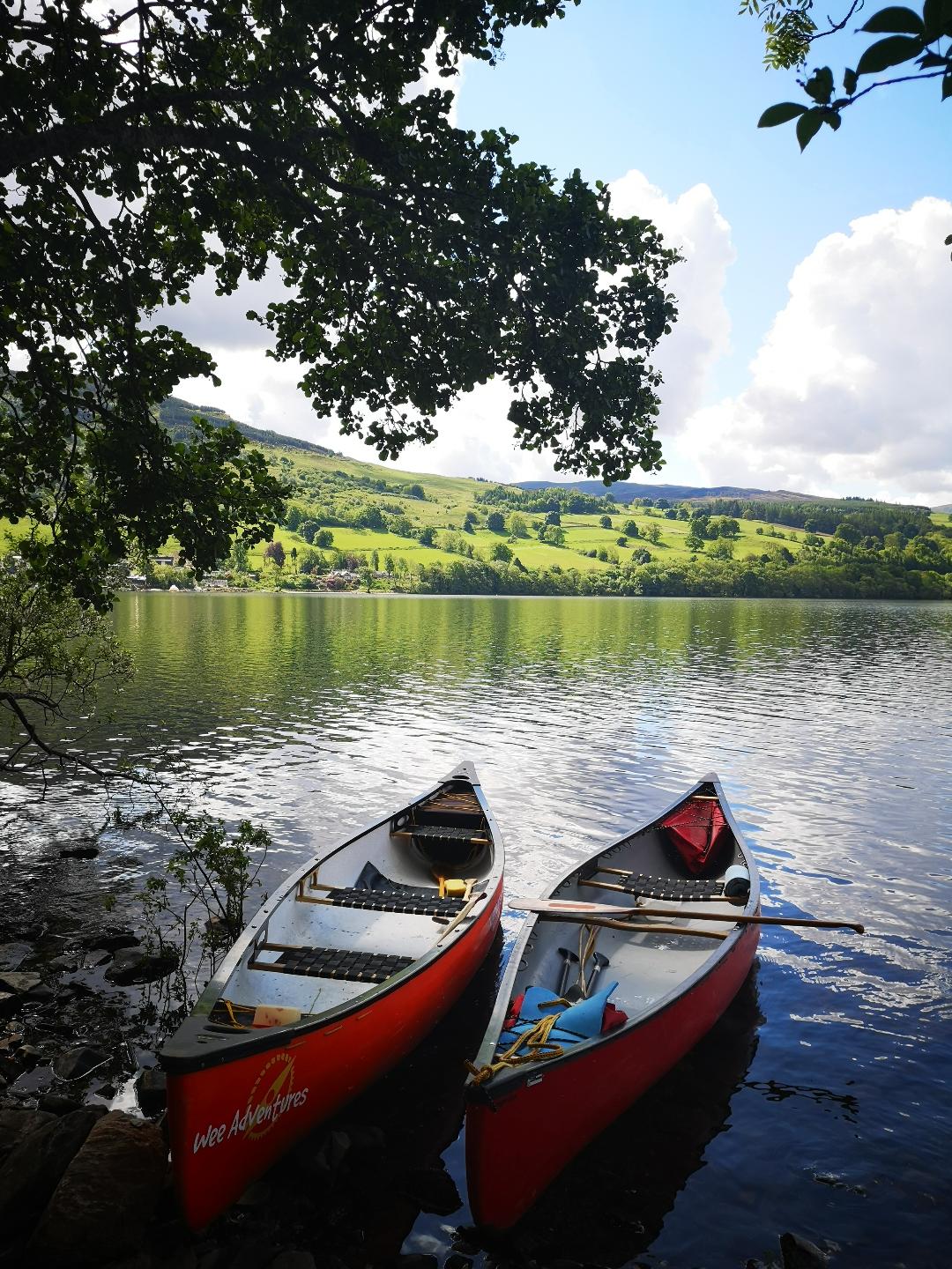 Wee Adventures, Loch Tay canoeing