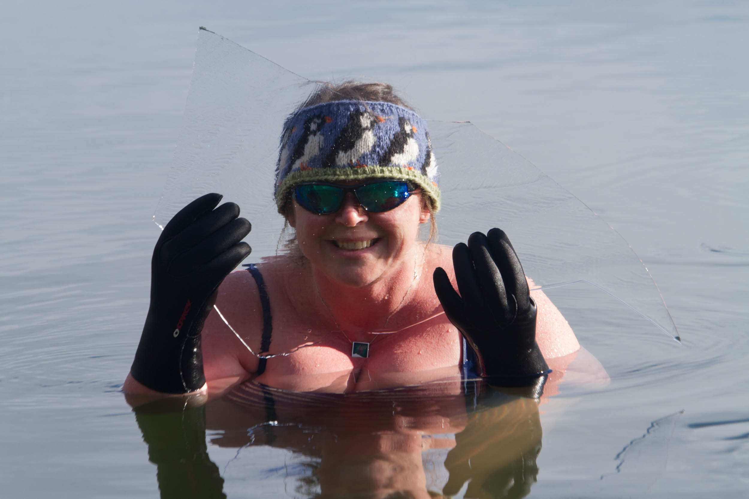 Cold water swimming, Cairngorms 