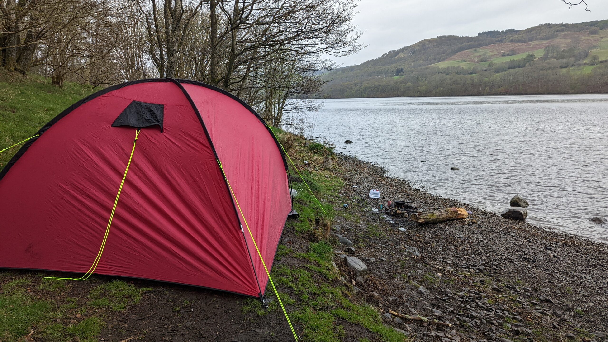 Leave no trace camping in Scotland 